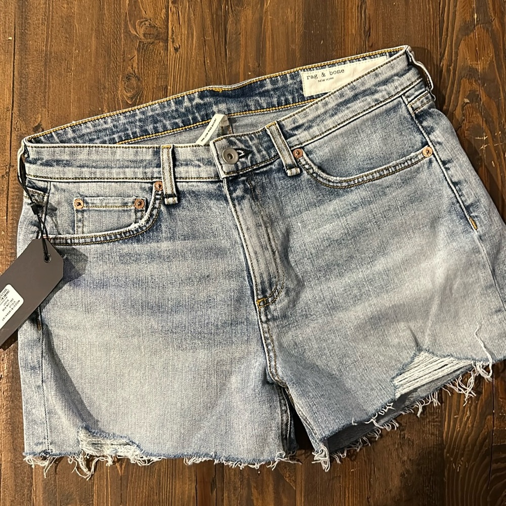 Rag & Bone Stella Low Rise Shorts